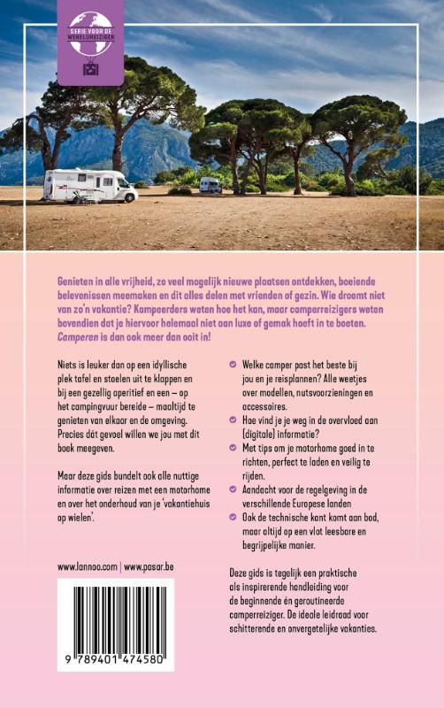 Hoe reis ik met een camper / Serie voor de wereldreiziger achterkant