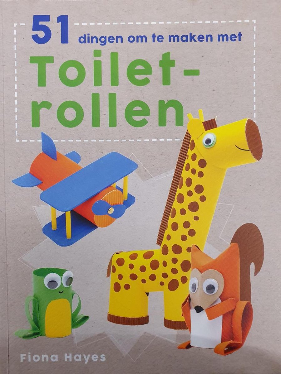 boek 51 dingen te maken met toiletrollen