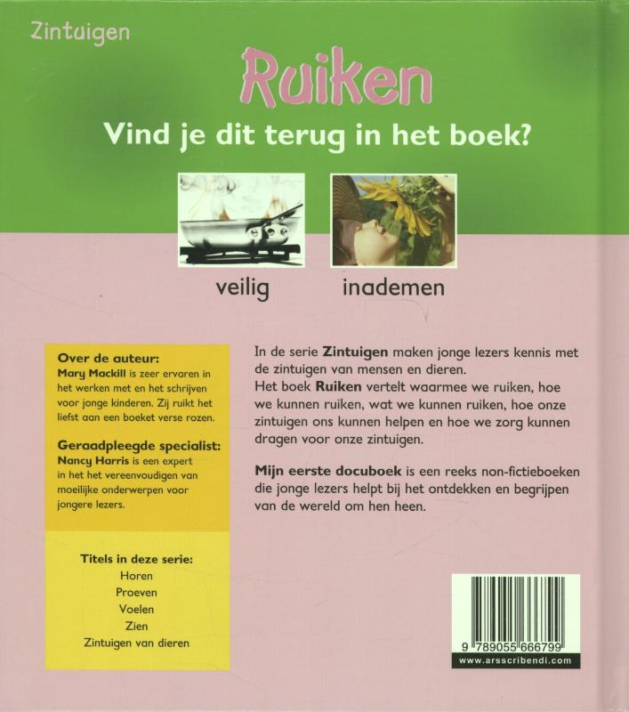 Zintuigen  -   Ruiken achterkant
