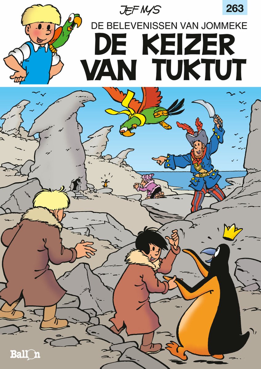 Jommeke 263. de keizer van tuktut