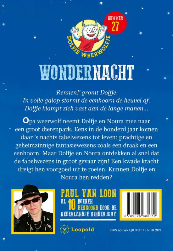 Wondernacht / Dolfje Weerwolfje achterkant