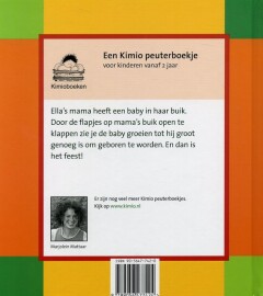 Biba baby boek / Een Kimio peuterboekje achterkant