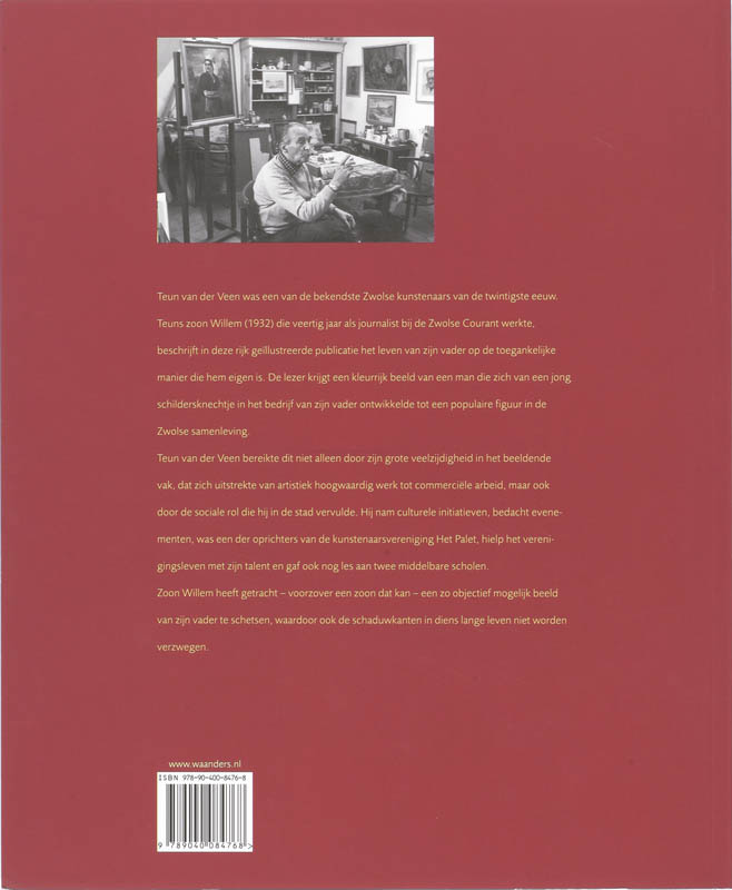 Teun van der Veen (1902-1991) achterkant