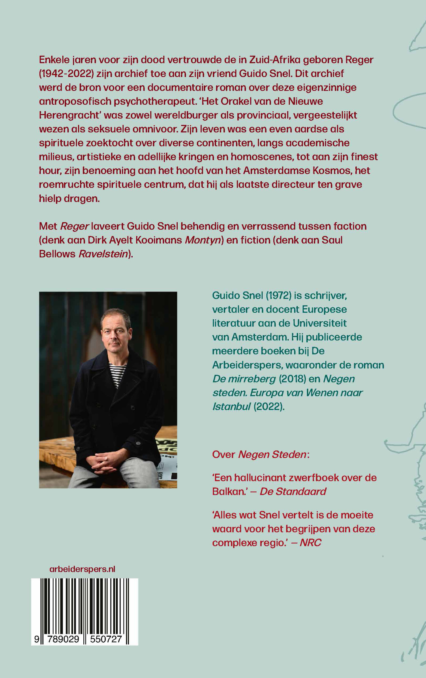 Reger achterkant