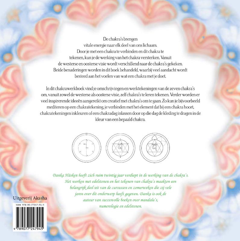 Werkboek chakratekenen achterkant