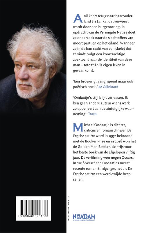 De geest van Anil achterkant