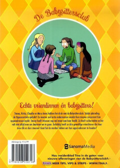 Stacy's geheim / Babysittersclub achterkant