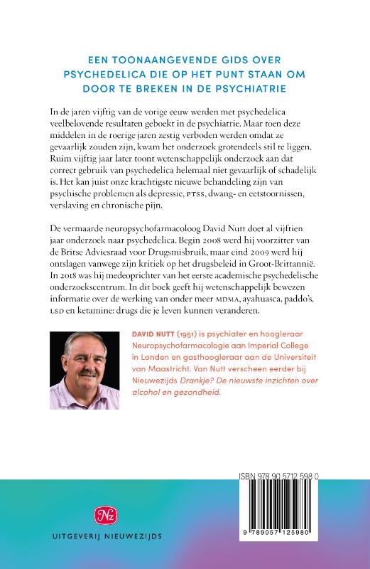Psychedelica als medicijn achterkant