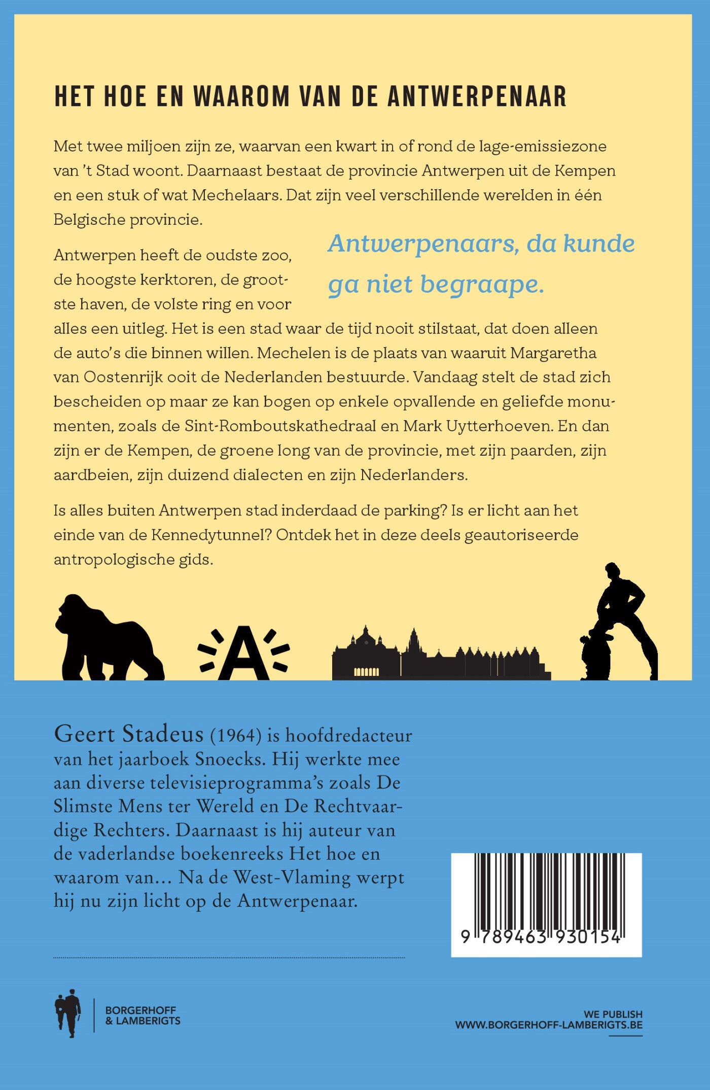 Het hoe en waarom van de Antwerpenaar achterkant