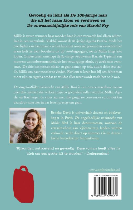 De ongelooflijke zoektocht van Millie Bird achterkant