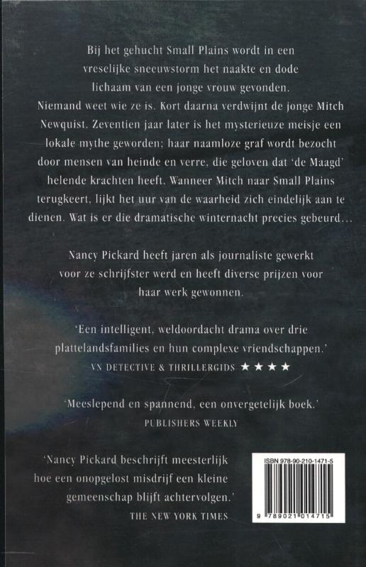 Het geheim van de maagd achterkant