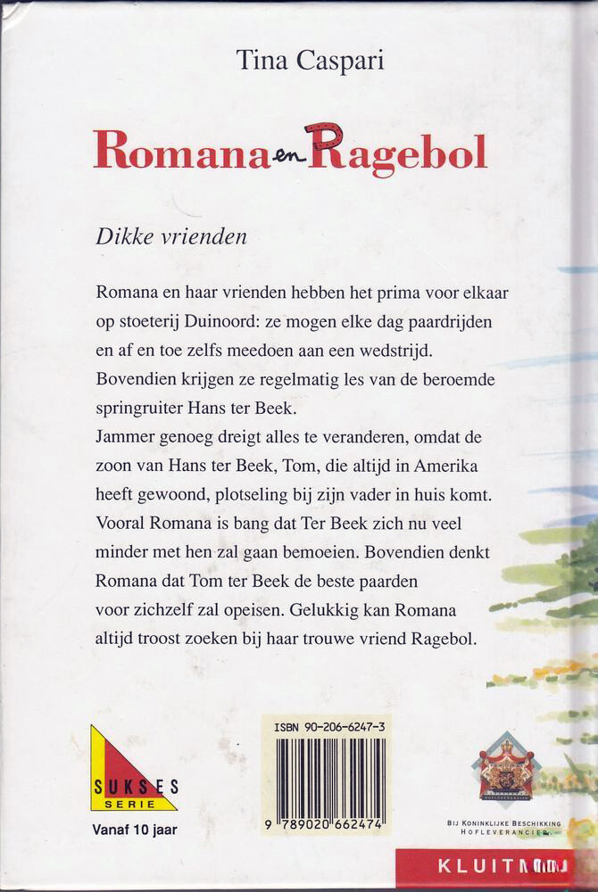 Dikke vrienden / Romana en Ragebol achterkant
