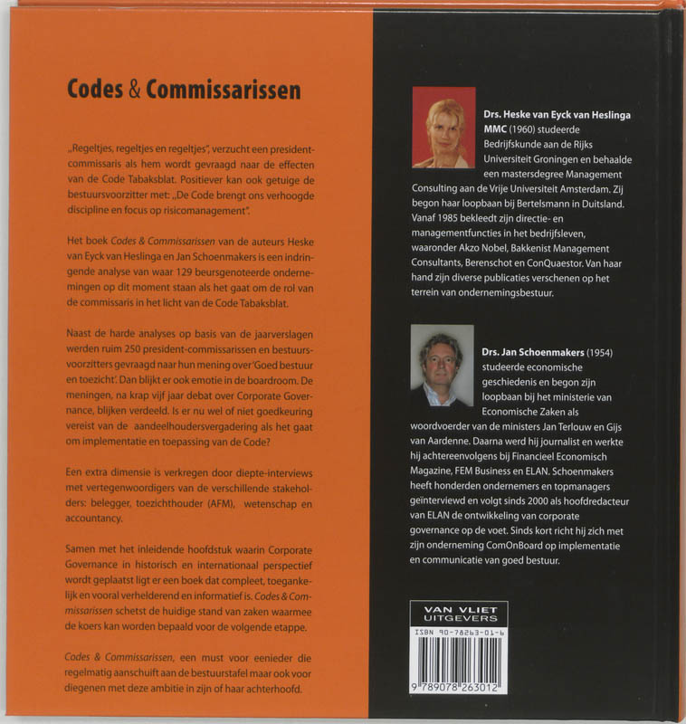 Codes & Commissarissen achterkant