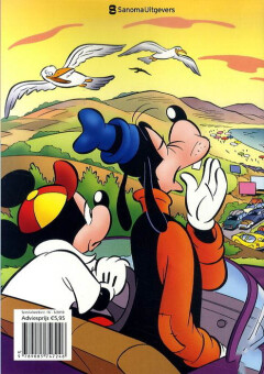 DONALD DUCK VAKANTIEBOEK achterkant