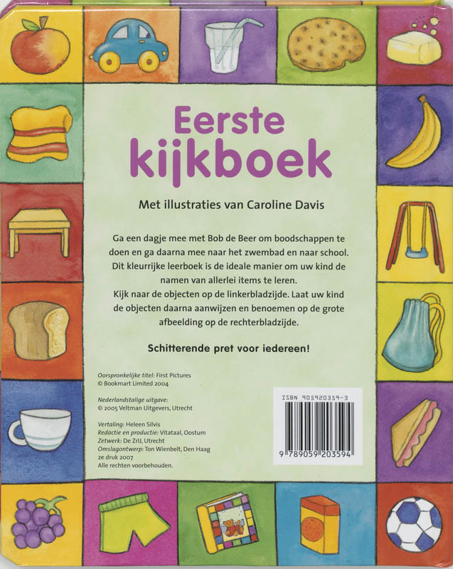 Eerste kijkboek achterkant