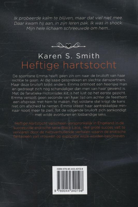 Heftige hartstocht achterkant