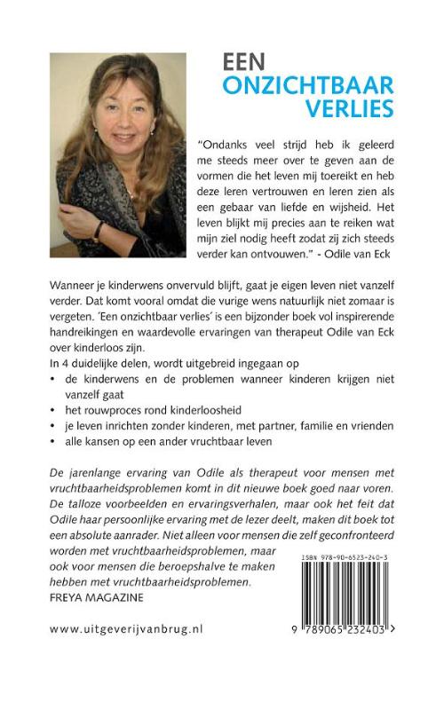 Een onzichtbaar verlies Een onzichtbaar verlies achterkant