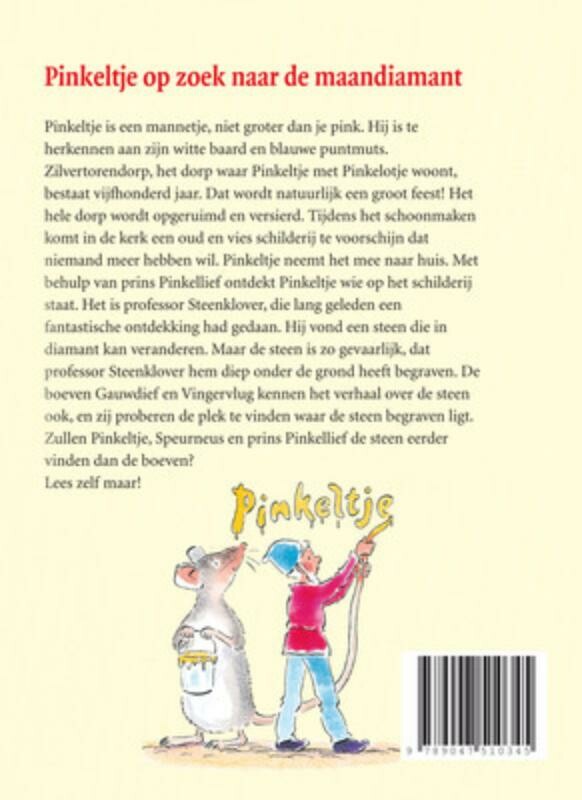 Pinkeltje op zoek naar de maandiamant / Pinkeltje / 27 achterkant