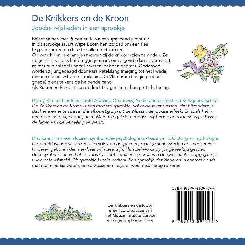 De Knikkers en de Kroon achterkant