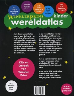 Winkler Prins Kinder Atlas / Winkler Prins achterkant