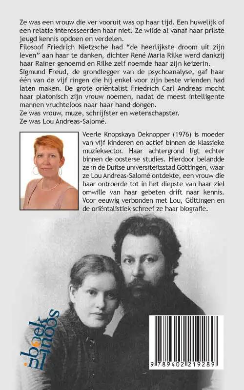 Lou Salomé: Vrouw, Vlam, Vrijdenkster achterkant