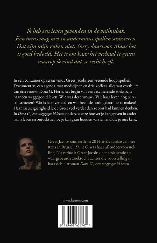 Dora G., een weggegooid leven Dora G., een weggegooid leven achterkant