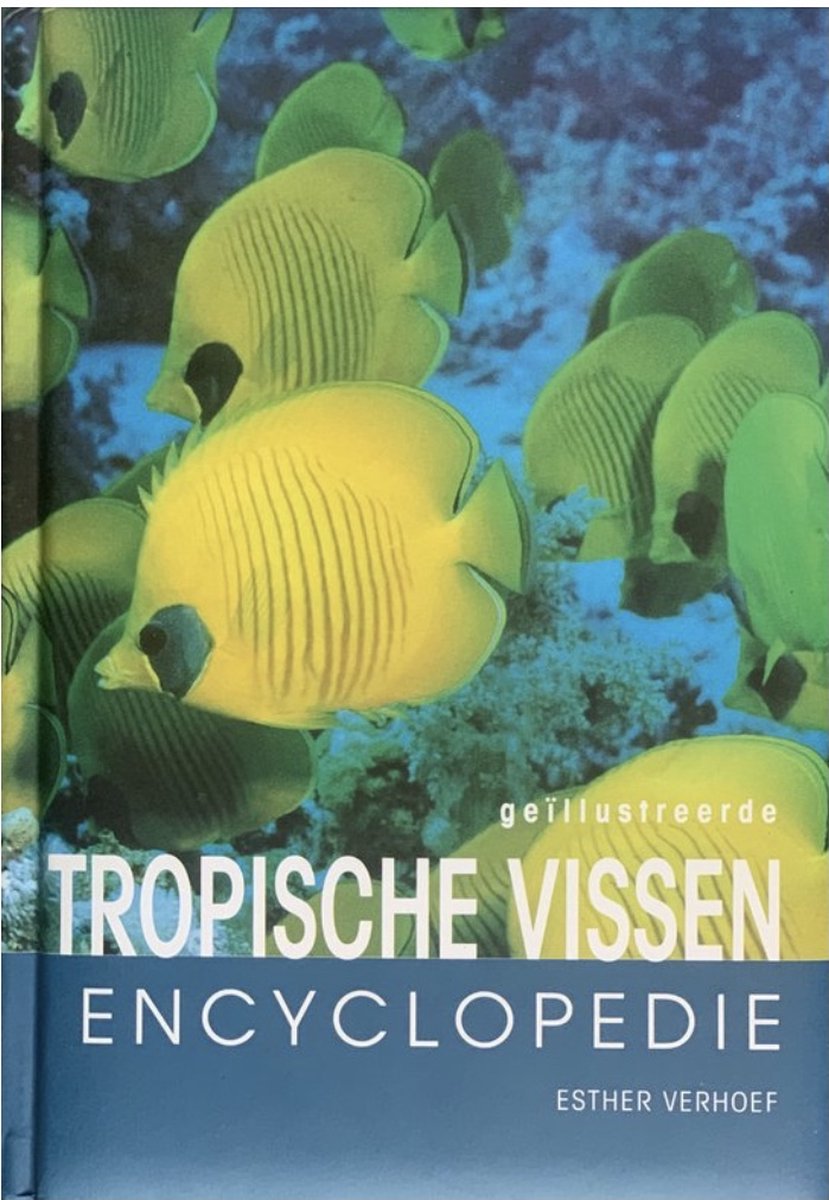 Geïllustreerde tropische vissen encyclopedie
