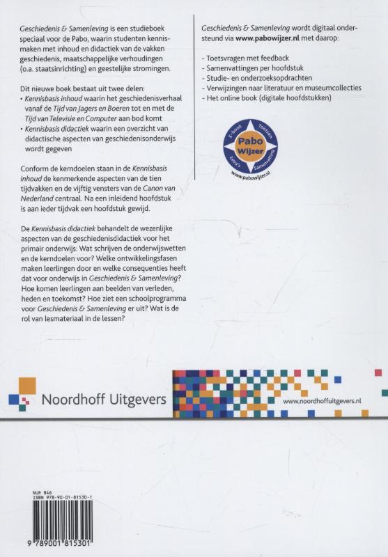 Geschiedenis en samenleving achterkant