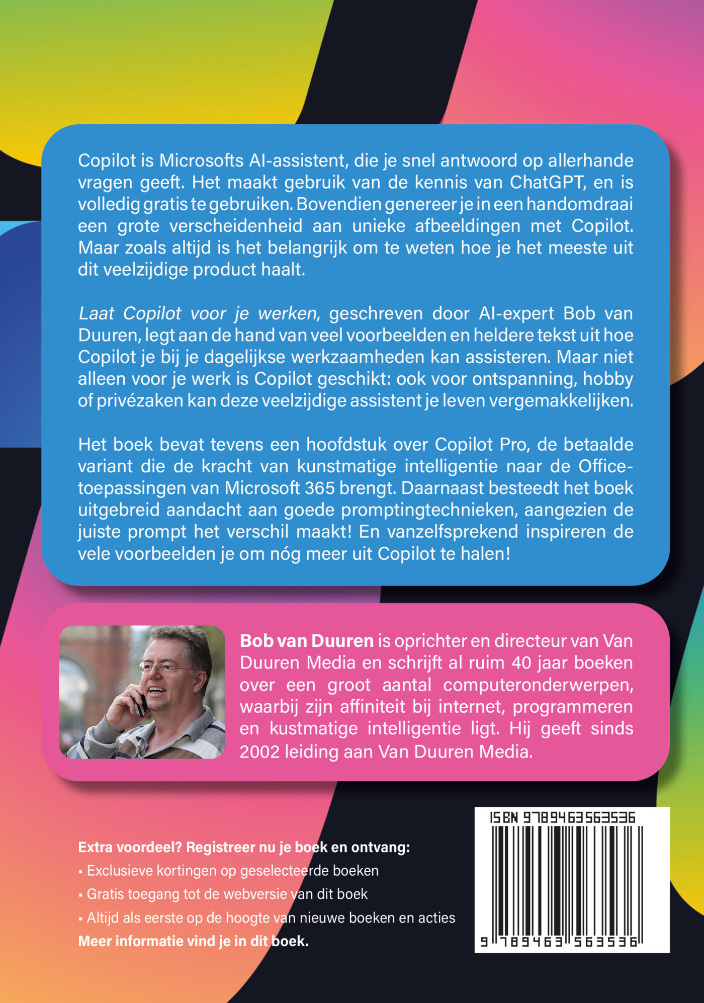 Laat Copilot voor je werken achterkant