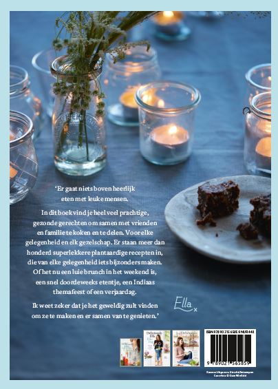 Deliciously Ella met vrienden / Deliciously Ella achterkant