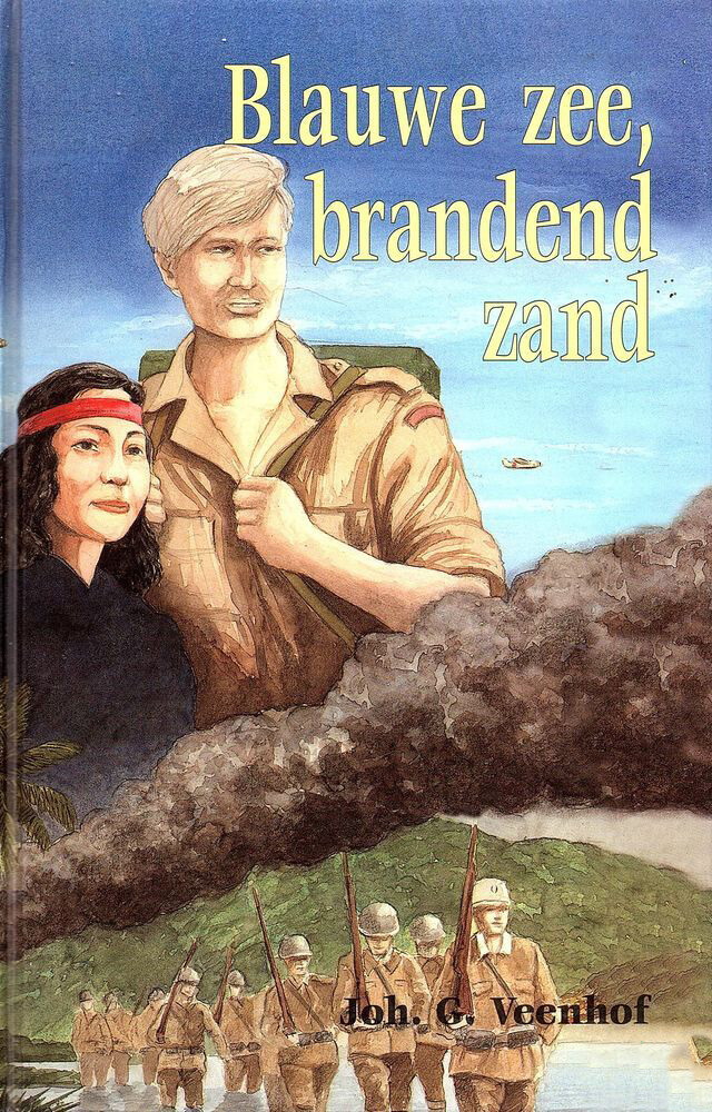Blauwe zee, brandend zand