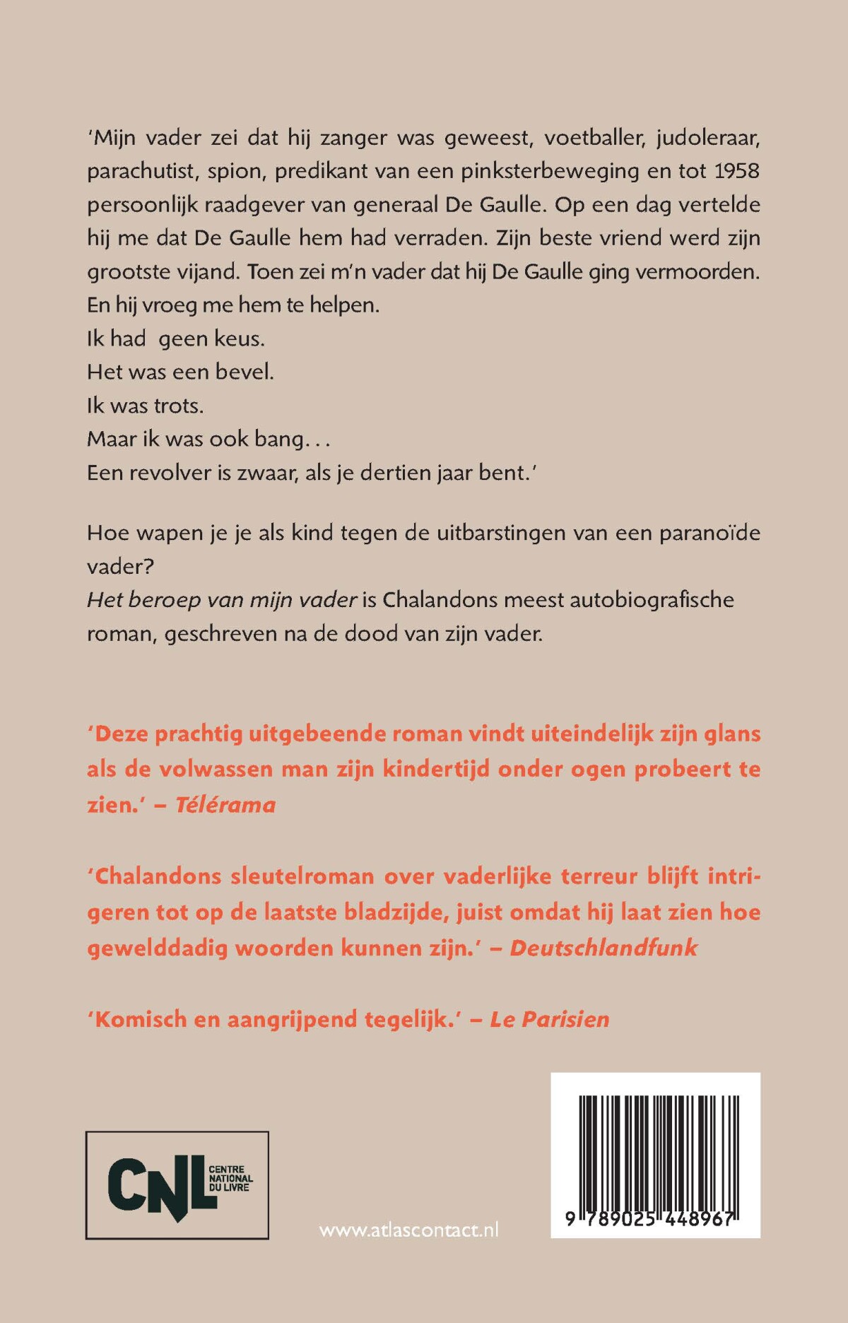 Het beroep van mijn vader achterkant