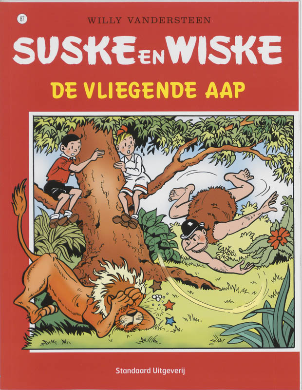 boekenbalie_9789002117855_cover De vliegende aap / Suske en Wiske / 87
