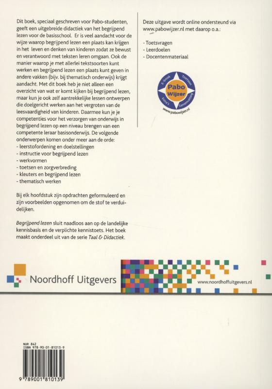 Taal & didactiek -  Begrijpend lezen Taal & didactiek  -   Begrijpend lezen achterkant