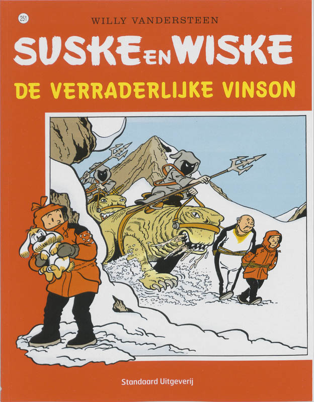 Willy Vandersteen De Verraderlijke Vinson / Suske En Wiske / 251