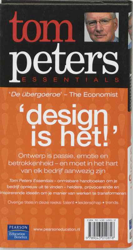 Design / Tom Peters essentials achterkant