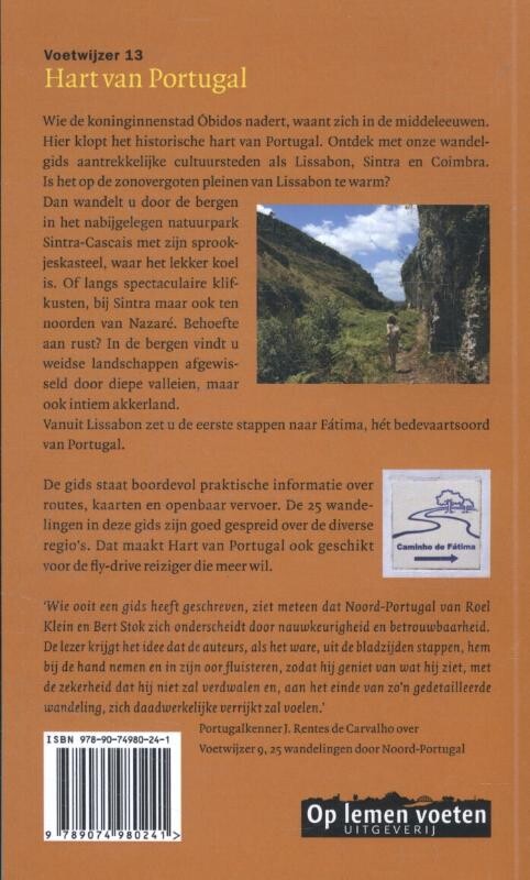 Hart van Portugal / Voetwijzer / 13 achterkant