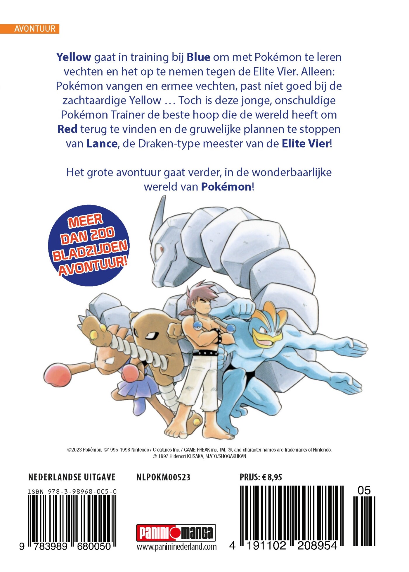 Pokémon: Het grote avontuur / Pokémon - Het grote avontuur / 5 achterkant
