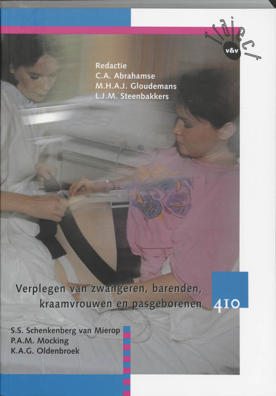 boekenbalie_9789042529465_cover Verplegen van zwangeren, barenden, kraamvrouwen en pasgeborenen / 410 / Leerboek / Traject V&V