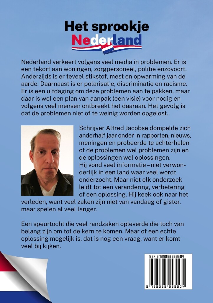 Het sprookje Nederland achterkant