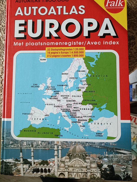 EUROPA AUTOATLAS 1837