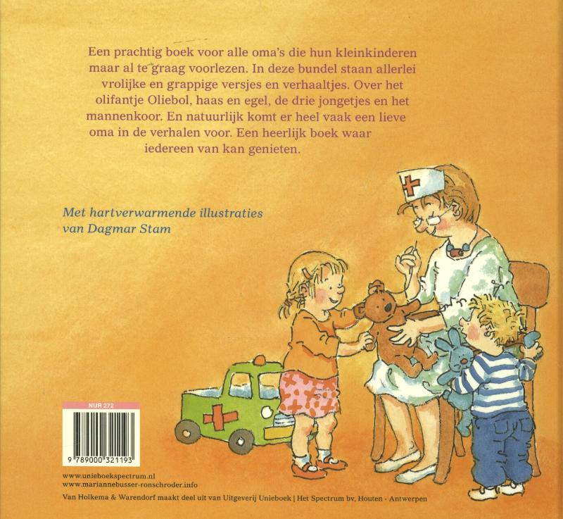 Het voorleesboek voor de allerliefste oma! / Voor de allerliefste… Het voorleesboek voor de allerliefste oma! / Voor de allerliefste… achterkant