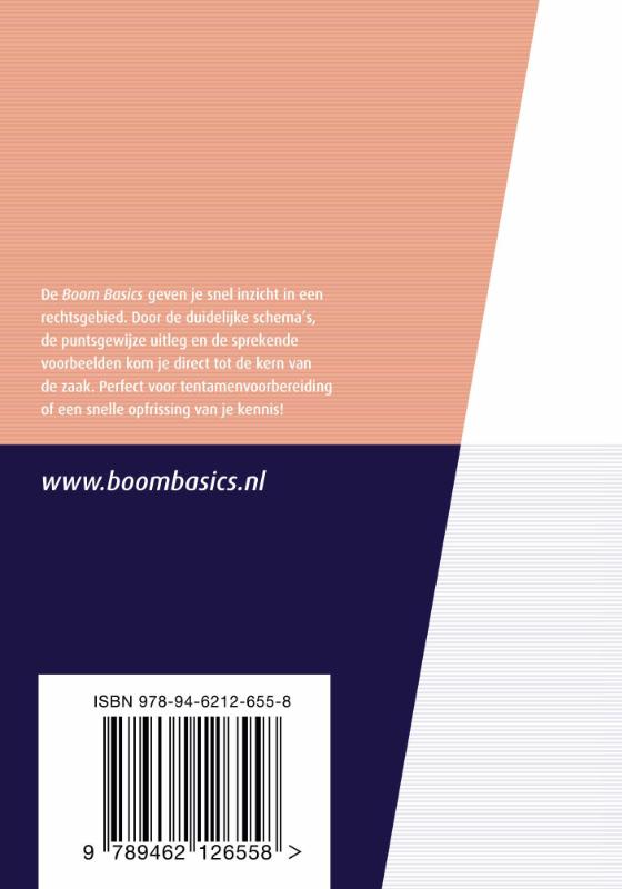 Boom Basics Socialezekerheidsrecht / Boom Basics achterkant