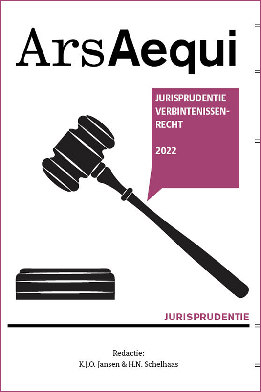 Ars Aequi Jurisprudentie  -  Jurisprudentie Verbintenissenrecht 2022