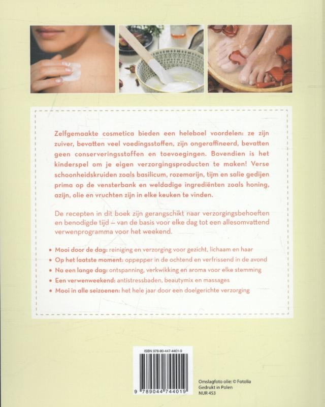 Praktisch handboek natuurlijke cosmetica achterkant