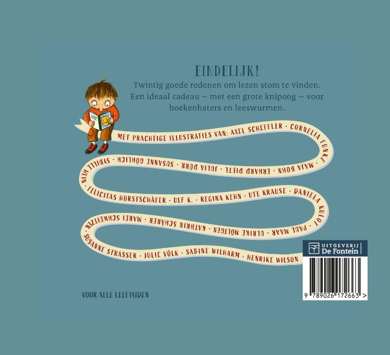 Lezen is stom! achterkant