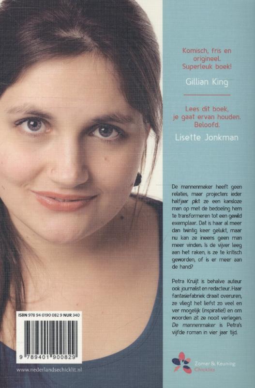 De mannenmaker achterkant