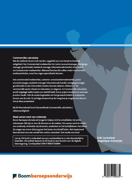 Commerciële calculaties / 2019 / Theorieboek / Scoren.info achterkant