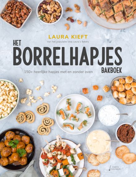 boekenbalie_9789462502246_cover Het borrelhapjes bakboek / Laura's bakery