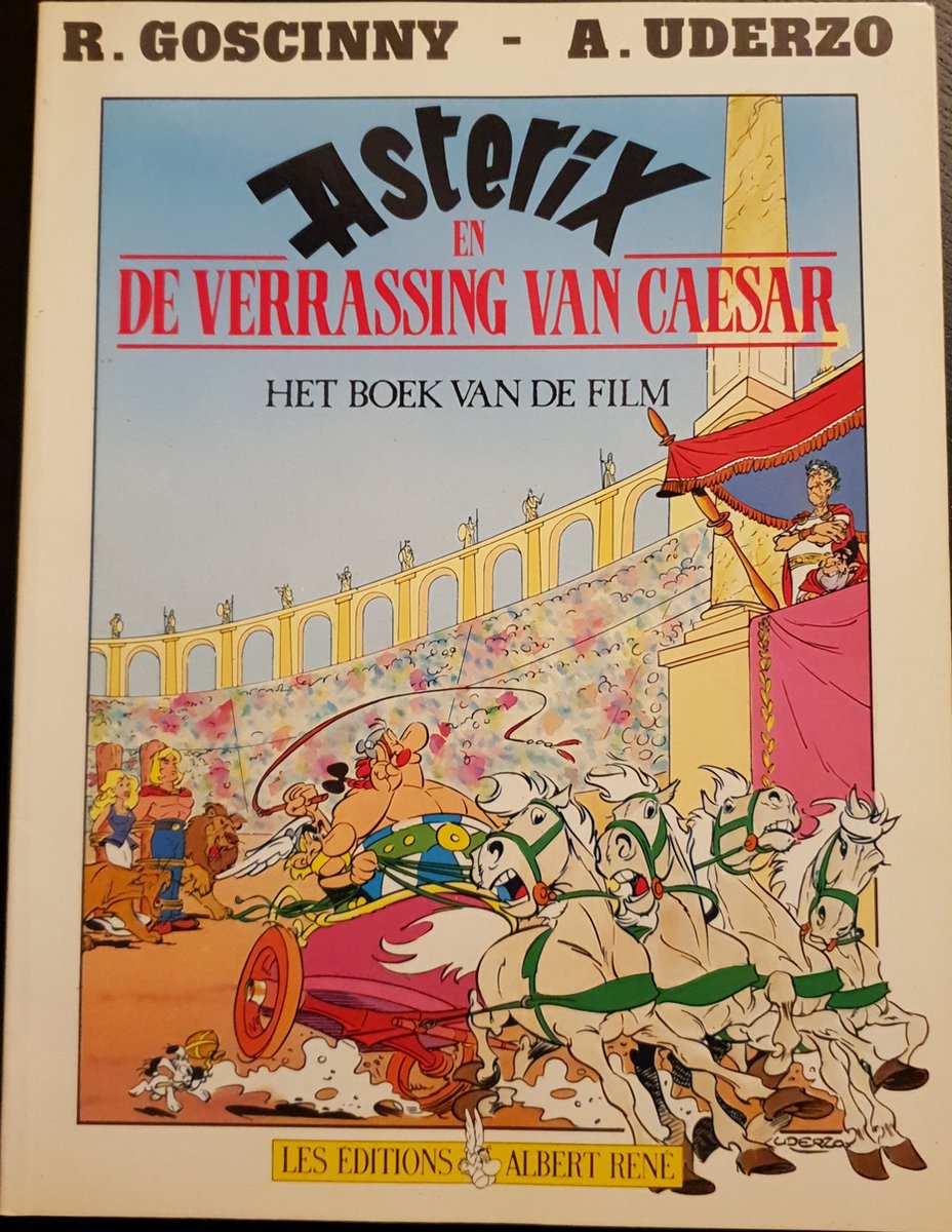 Asterix en de verrassing van Caesar / Het boek van de film